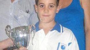 La giovane stella Giacomo Cecchi, di appena 10 anni