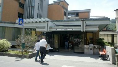 Lingresso dellospedale Cosma e Damiano di Pescia 