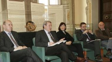 Alcuni componenti della giunta provinciale