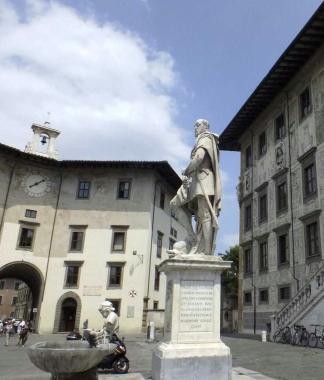 Piazza dei Cavalieri, uno degli spazi a disposizione 