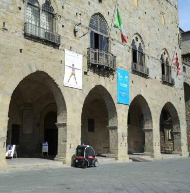 Le logge del palazzo comunale di Pistoia   