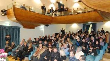 La platea del teatro Verdi di S. Vincenzo