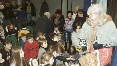 La Befana con i bambini