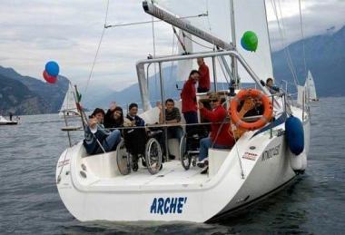 <b>REGATA.</b> Una delle iniziative con i diversamente abili 