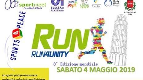 Torna a Pisa “Run4Unity” mix di sport e solidarietà