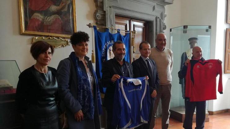 Triangolare della solidarietà Ateneo, polizia e Pisa vip in campo per la donazione