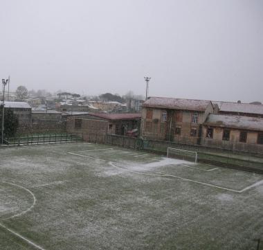 La neve a Pietrasanta 