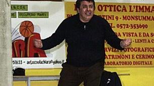 Il coach della Meridien Monsummano Marco Baldini