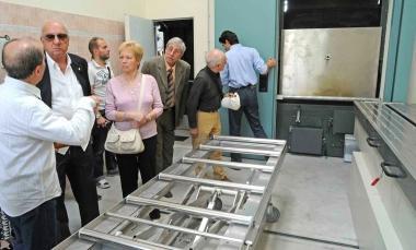 Il forno crematorio: si cerca la causa del guasto (foto di archivio) 