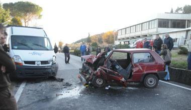 Morto l'anziano rimasto ferito in uno scontro frontale