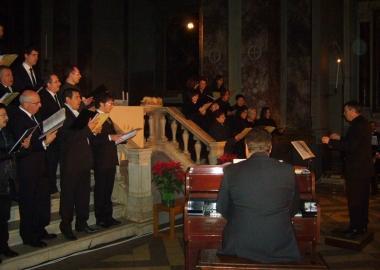 Un concerto di natale (foto darchivio) 