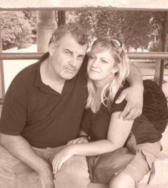<b>NUCCI, </b>Qui con la moglie Barbara    