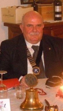 <strong>KIWANIS. </strong>Il presidente Lotti