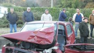 L’auto coinvolta nell’incidente