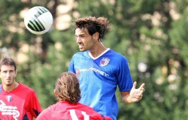 Paganelli ha segnato di testa il gol della vittoria del Borgo a Camaiore 