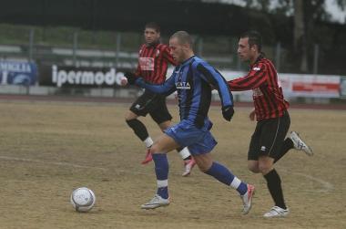 Il nerazzurro Tamberi braccato da Buccellato 