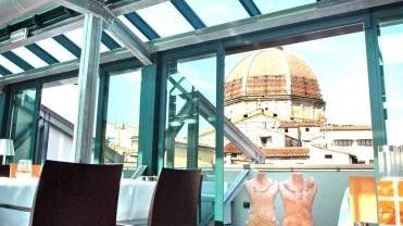 L’interno del ristorante Aoristò in via dei Buti