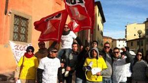 "Superprecari del porto"la protesta dei lavoratori