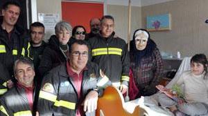 Doni della befana ai bambini del reparto di pediatria