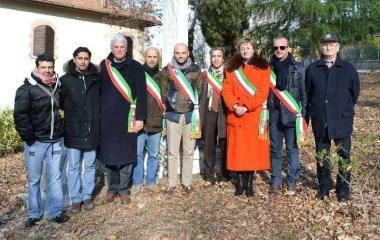 I sindaci presenti ieri a Niccioleta 