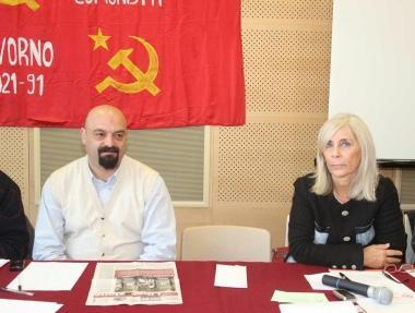 Lorenzo Cosimi e Tiziana Bartimmo (Rifondazione comunista) 