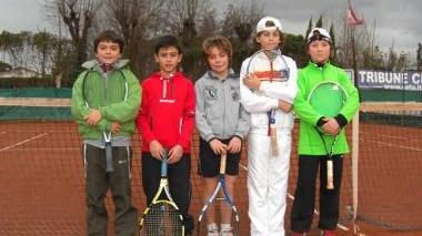 Alcuni giovani atleti impegnati nel torneo