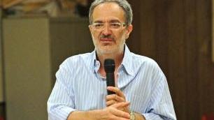 Luca Gaggioli e a destra un tratto di via Montalbano