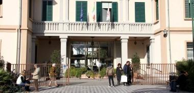 Lingresso della casa di cura San Camillo   
