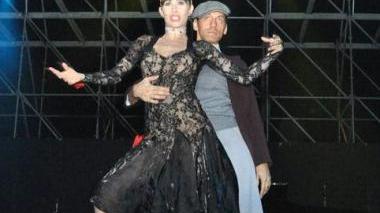 Sara Di Vaira durante un balletto