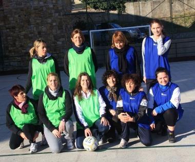 <b>FOTO DI GRUPPO </b>per le protagoniste del match a Fonteblanda 
