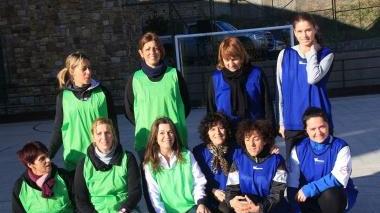 <b>FOTO DI GRUPPO </b>per le protagoniste del match a Fonteblanda