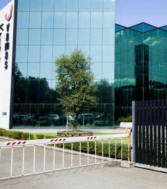 Lingresso della sede della Vamas spa di Ponte a Egola  