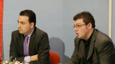 Da sinistra Alessandro Capecchi e Samuele Campioni