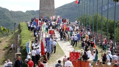 Una cerimonia commemorativa a Sant’Anna di Stazzema