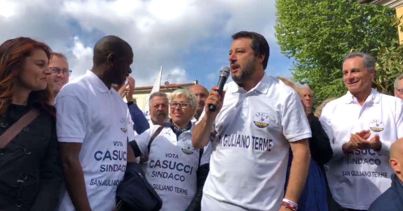Salvini: contrario a Canapisa, mi fido di prefetto e questore