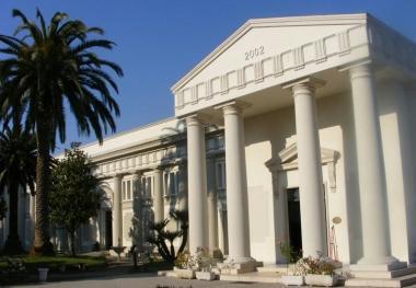 <b>LA CASA DELLADDIO </b>Il tempio della cremazione al cimitero dei Lupi a Livorno 