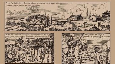Ti racconto Volterra a fumetti Tremila anni di storia nel capolavoro di Salvadori