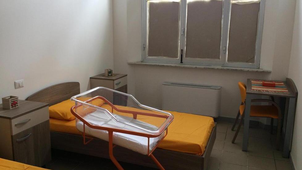 Uno dei locali della casa delle donne
