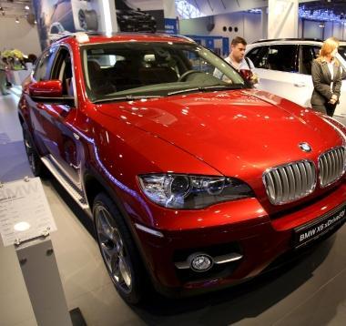 Un modello della Bmw X6: costa 118mila euro 