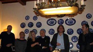 Un momento della cena organizzata dallo Shalom di don Andrea Cristiani