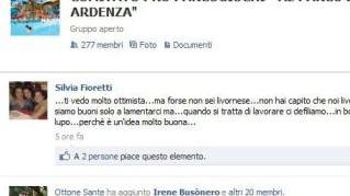 La pagina di Facebook