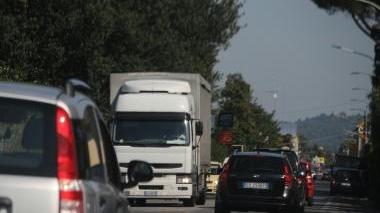Traffico a Marlia