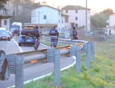 Unaltra immagine del guard-rail sotto accusa    