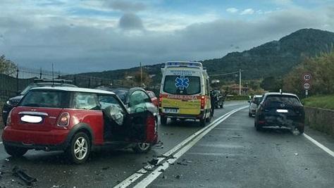L'incidente (foto di un lettore: Alberto Bonsignori)