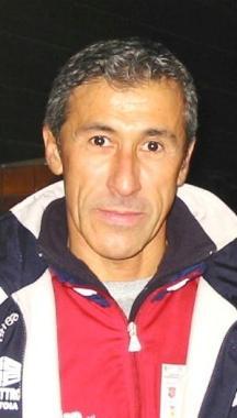 Il mister Corrado Scintu     