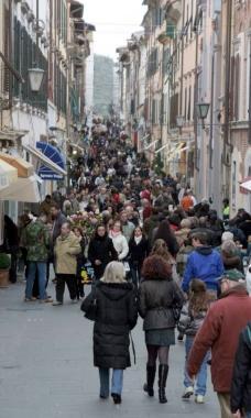 Il centro di Pietrasanta 