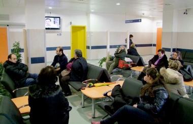 Sala dattesa al pronto soccorso (foto darchivio) 