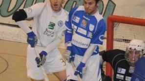 <b>DEBUTTO.</b> Andrea Malagoli in pista col Matera