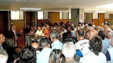 Un momento di un’asta giudiziaria
