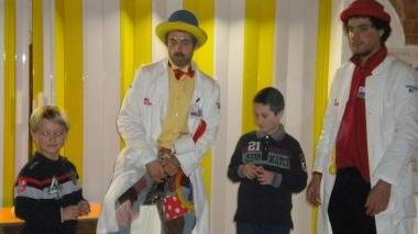Soccorso clown alla 44 Gatti